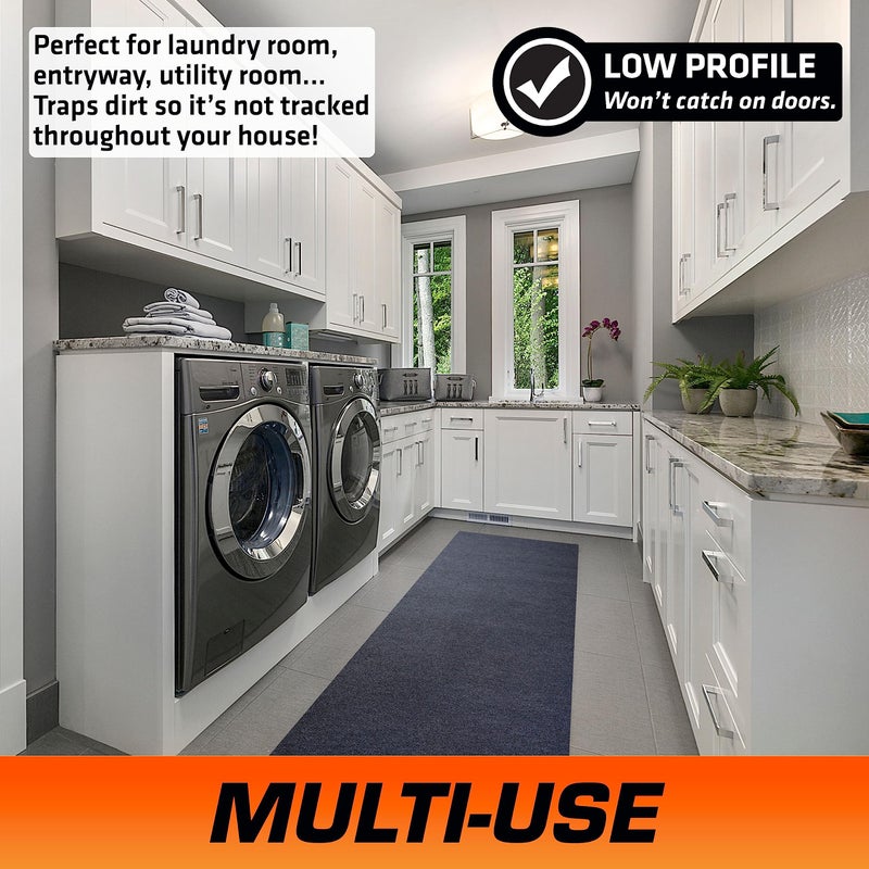 Armor All Garage Floor Runner Mat, (108" x 30'), Protects Surfaces, Transforms Garage, Absorbent, Waterproof, Durable, Trimmable (USA Made) (Charcoal) - Image 3